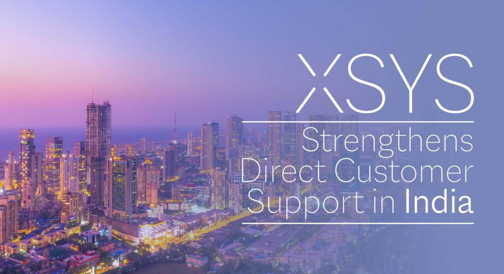 XSYS expands its direct presence in India